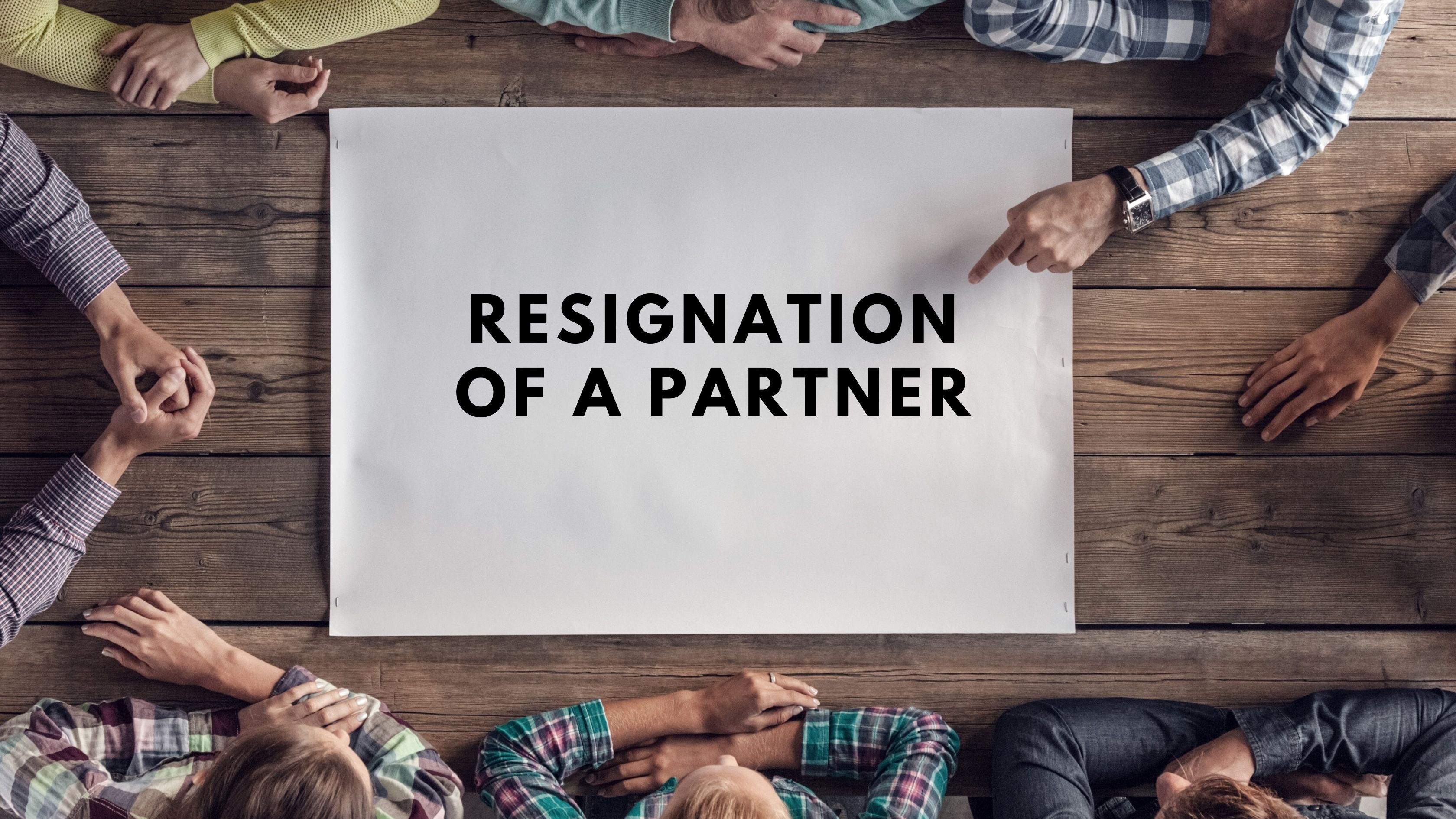 Resignation of a partner